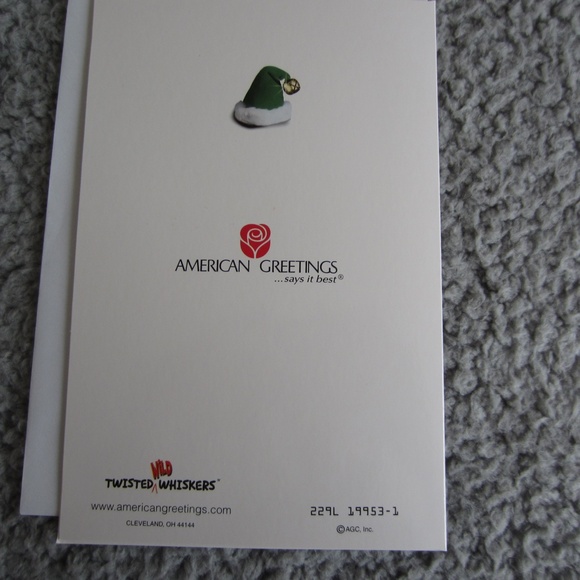 Christmas greetings card with envelopes Holidays Aminal Print Festival - Picture 7 of 9